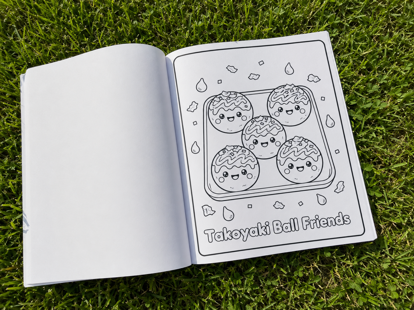 The Squishy Bento Coloring Book preview one