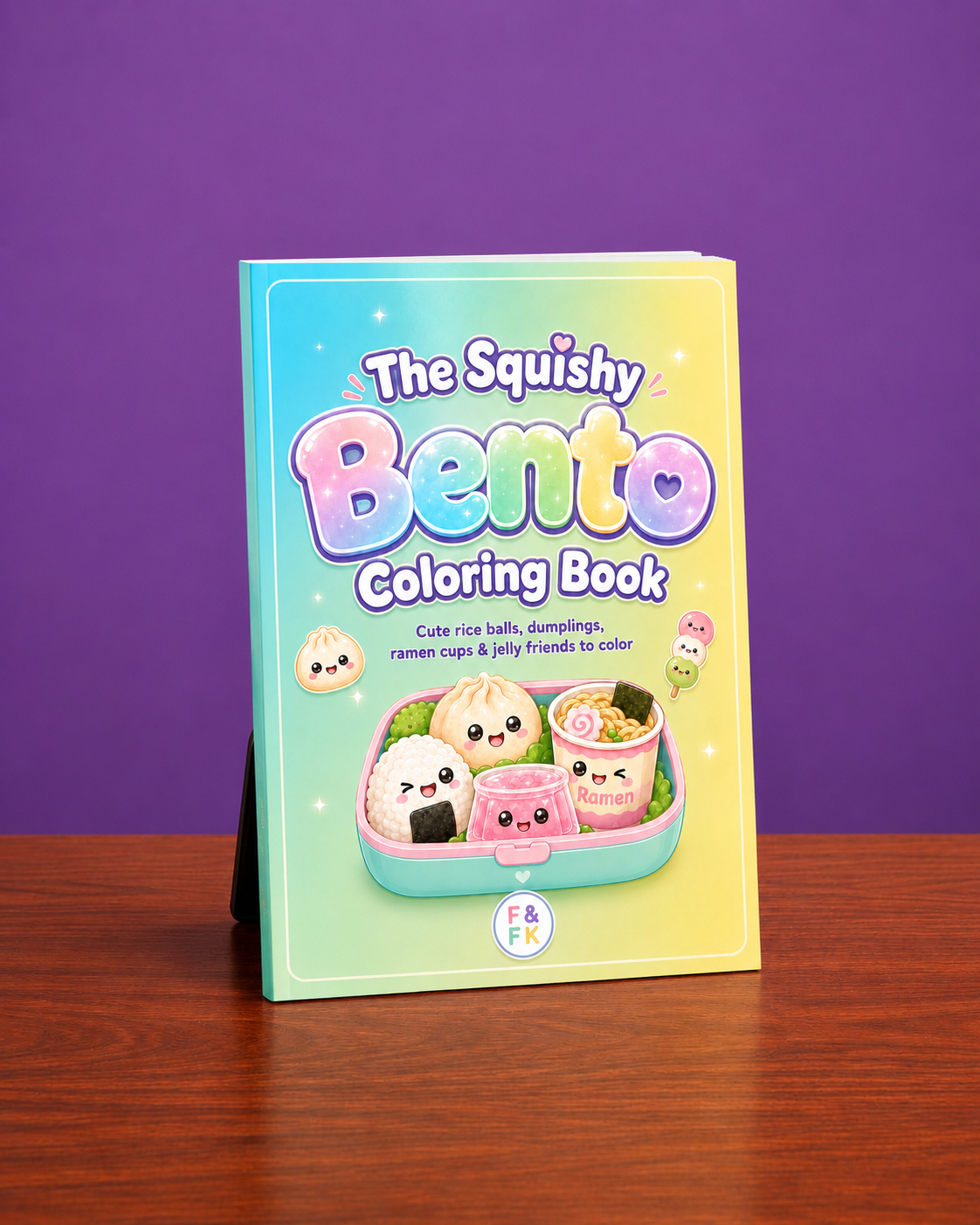 The Squishy Bento Coloring Book