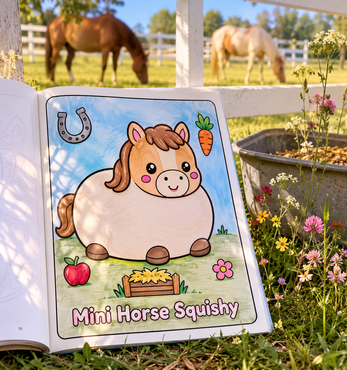 The Squishy Pets Coloring Book preview three