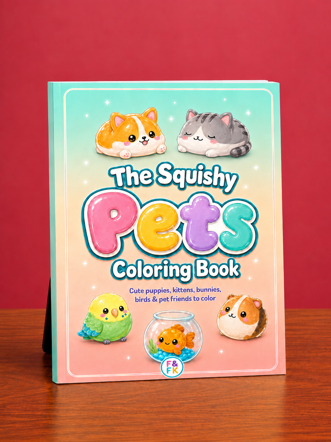 The Squishy Pets Coloring Book