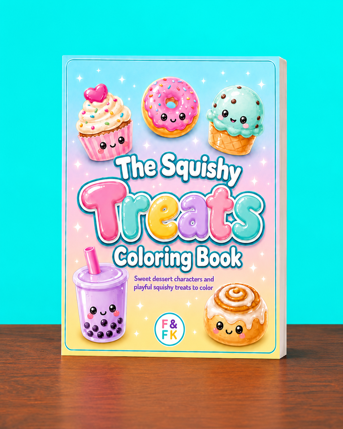 The Squishy Treats Coloring Book